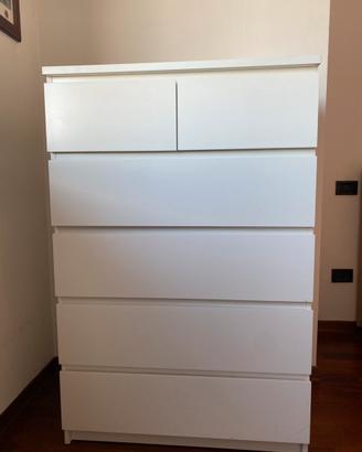 Cassettiera e comodino ikea malm