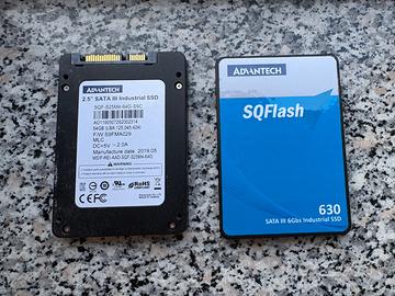 SSD Advantech 64GB 2.5" SATA industriale