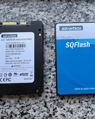 SSD Advantech 64GB 2.5" SATA industriale