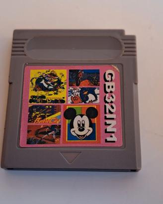 Game Boy Nintendo Cartuccia Gioco 32in1 Perfetta