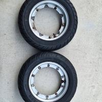 N.2 Ruote complete x Vespa Michelin S1