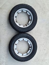 N.2 Ruote complete x Vespa Michelin S1