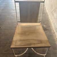 Sedie in ferro battuto