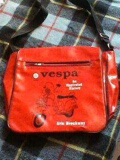 Borsa vintage VESPA anniv.Piaggio + Zaino Sledstor