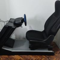 Playseat simulatore guida volante pedaliera