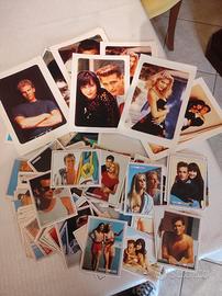 Lotto figurine Beverly Hills 90210 e Cartoline MAX