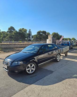 Audi A3 SPB 2.0 TDI + CARRELLO OMOLOGATO