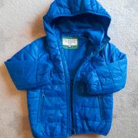 piumino leggero blu bambino