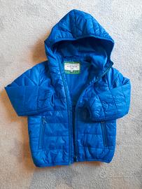 piumino leggero blu bambino