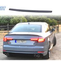 SPOILER AUDI A4 B9 SEDAN 15-19 LOOK RS4 NERO OPACO