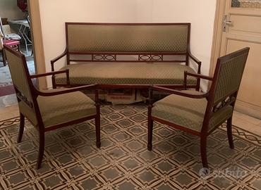 Divano e poltrone fine 800 stile impero/Direttorio