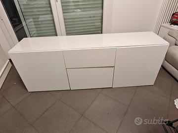 mobile/madia bianco IKEA L180cm-P42cm-H65 cm