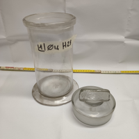 Vaso in vetro farmacia erboristeria Albarella