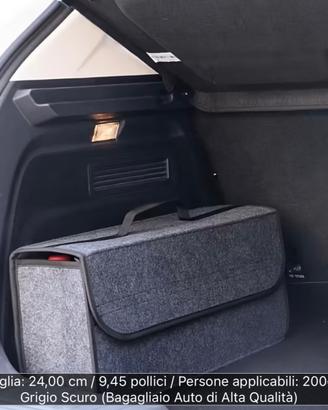 Organizer Bagagliaio Auto Pieghevole - Borsa Porta
