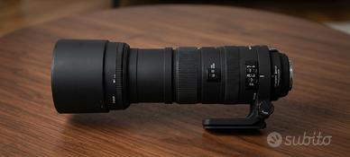 obbiettivo telescopico sigma dg 150-500mm euro 500