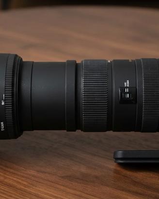 obbiettivo telescopico sigma dg 150-500mm euro 500