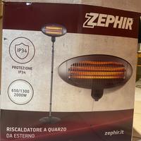 lampada da esterno riscaldante