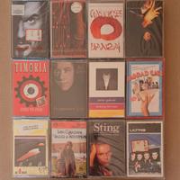 lotto musicassette rock sigillate 