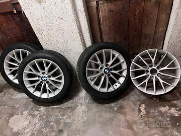 4 Cerchi 17" Originali BMW Style 380 + Sensori TPM