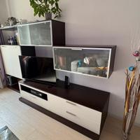 Mobile  soggiorno base porta tv e pensili