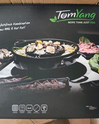 Grill Elettrico e Hot Pot TomYang BBQ Premium