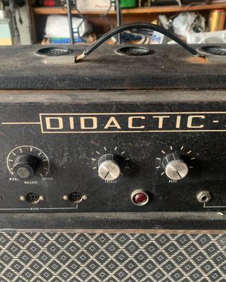 Amplificatore valvolare  vintage davoli didactic 9