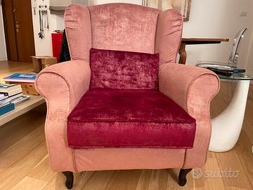 Poltrona in microfibra di poltrone e sofà