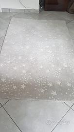 Tappeto Maison du Monde in lana grigio + stelline