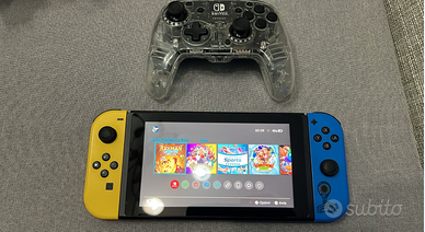 Nintendo Swittch + giochi + custodia