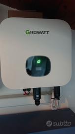 Inverter Growatt  MIN 4200TL-X + monitoraggio