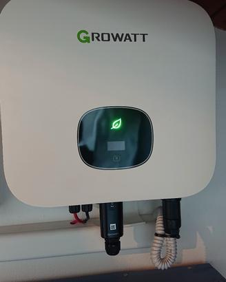 Inverter Growatt  MIN 4200TL-X + monitoraggio