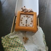 orologio thun con gatto pendolo thun