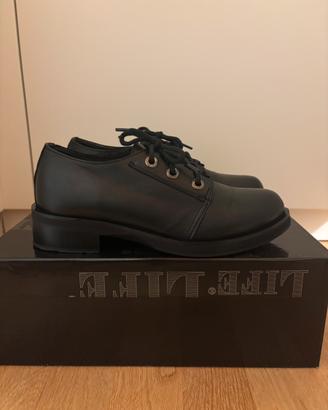 Scarpe stringate LIFE pelle 36 Usate Una Volta