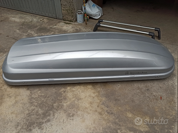 Portapacchi baule Mercedes con barre