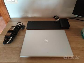 HP Elitebook Intel i5-8250U + docking station HP