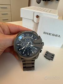 Orologio diesel only the brave quadrante blu scuro