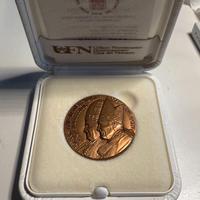 medaglia canonizzazione Giov. XXIII e Giov. P. II