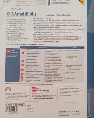 L'Amaldi blu Meccanica e Term9dinamica 