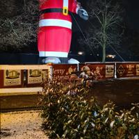 Babbo Natale struttura gonfiabile