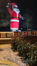 Babbo Natale struttura gonfiabile