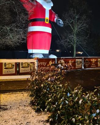 Babbo Natale struttura gonfiabile