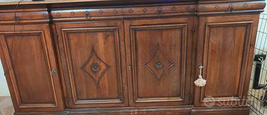 mobile medio basso in noce