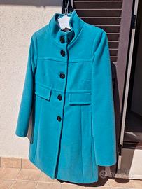 TAGLIA 42-Cappotto azzurro