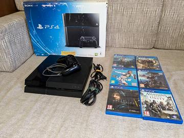 PS4 con 6 giochi