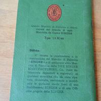 Macchina da cucire Singer