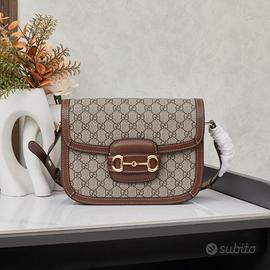 Borsa a mano Gucci GG 1955 Horsebit da donna