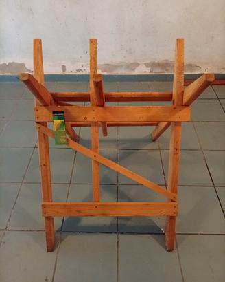 cavalletto per taglio legna