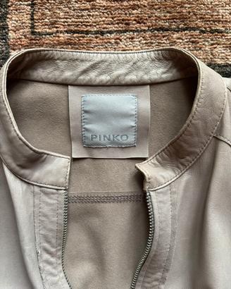 giubbetto pelle originale Pinko,44slim donna