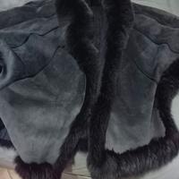 pelliccia di montone a mantella originale vintage