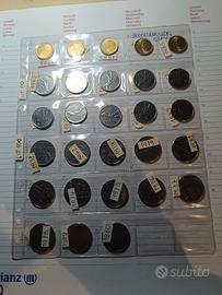 lotto 28.pz monete repubblica anni vari 